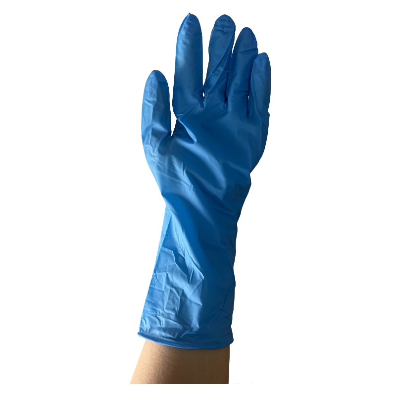Long Cuff Nitrile Chemical Gloves