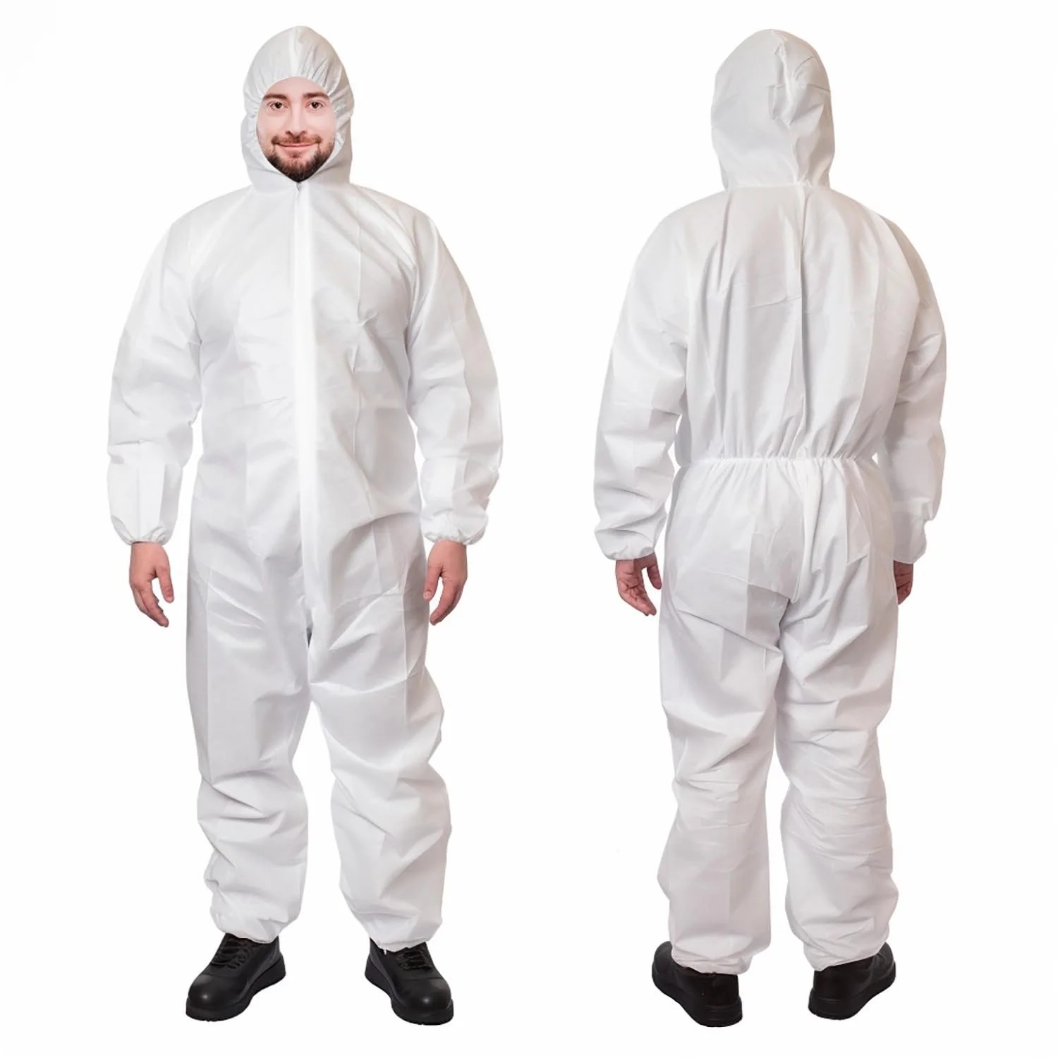 Disposable SF/Microporous Coverall 