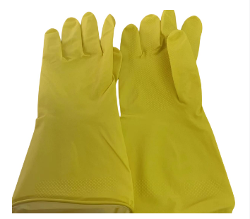 Household Latex Gloves — Unlined (Smooth Interior)